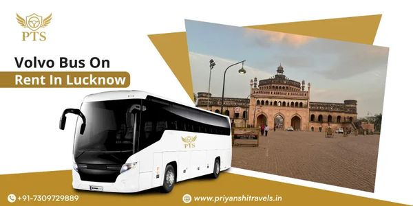 Volvo Bus on Rent in Lucknow for Luxury Wedding Convoys