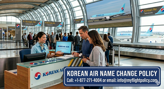Does the Korean Airlines Name Change Policy Apply to Non-Refundable Tickets?