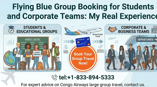 Flying Blue Group Booking for Students and Corporate Teams: My Real Experience