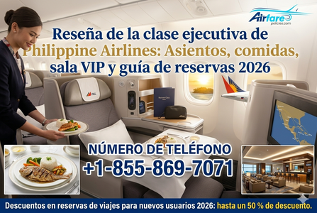 Reseña de la clase ejecutiva de Philippine Airlines: asientos, comidas, sala VIP y guía de reservas