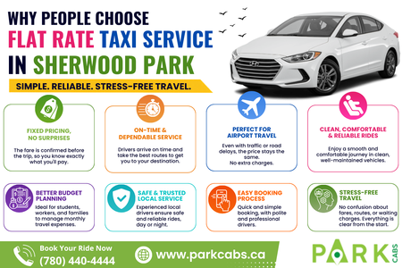 Why People Choose Flat Rate Taxi Service in Sherwood Park