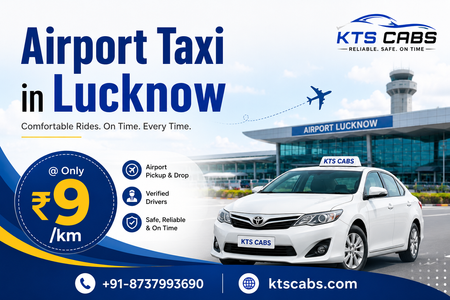 Book Trusted Airport Taxi in Lucknow Anytime, Anywhere