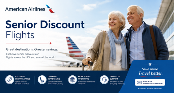 How Can I Book American Airlines Senior Discount Flights?