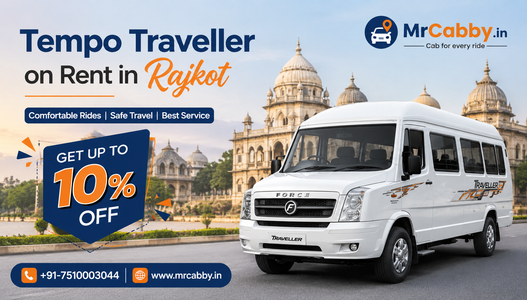Tempo Traveller on Rent in Rajkot – Perfect Choice for Weddings, Tours & Events