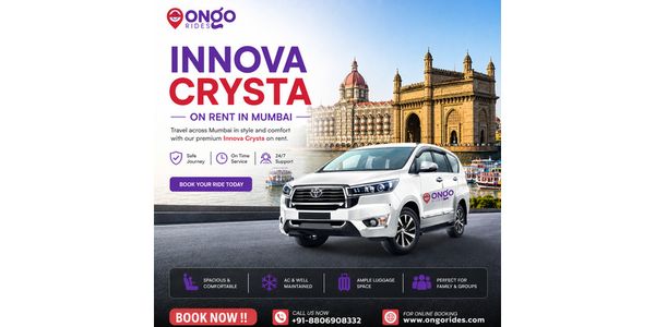 Travel in Style with Innova Crysta on Rent in Mumbai