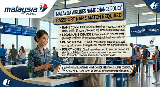 Can Travel Agents Process Changes Under the Malaysia Airlines Name Change Policy?