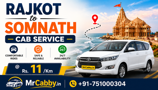 MrCabby: Top Rajkot to Somnath Cab Hire for Temple Trip