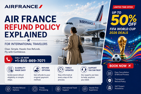 Air France Refund Policy Explained for International Travelers