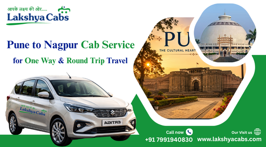 Pune to Nagpur Cab Service for One Way & Round Trip Travel