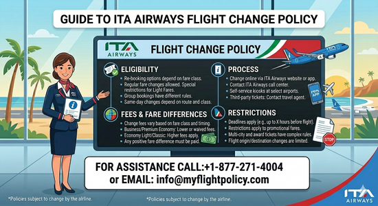 Is Same-Day Flight Change Available Under the ITA Airways Flight Change Policy?