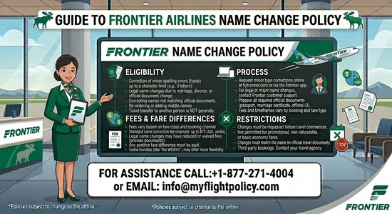 Is Ticket Transfer Allowed Under the Frontier Airlines Name Change Policy?