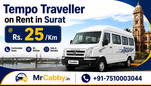 Top Benefits of Hiring a Tempo Traveller in Surat for Outstation Group Trips