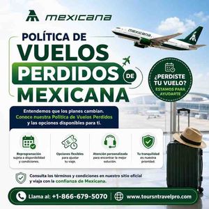 Política de cambio de reserva de Mexicana: cómo modificar tu vuelo paso a paso