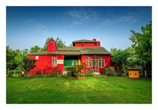 Experience Authentic Village Life and Modern Comforts at the Charming Village Farm in Uttar Pradesh