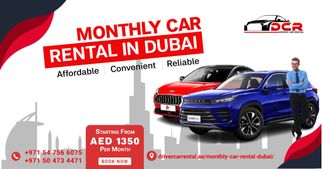 Affordable Monthly Car Rental in Dubai – Top Fleet &amp; Services