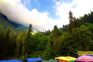 Camping in Kheerganga: Trekking to Tranquility in the Mountains