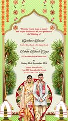 Cultural Harmony Ethnic Wedding Invitation Design