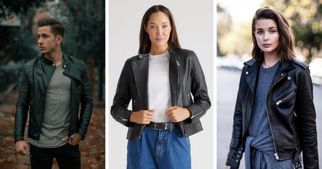 Men Black Leather Jacket: Timeless Style for the Modern Man