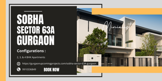 Sobha Sector 63A Gurgaon: Premier 2, 3 &amp; 4 BHK Apartments for Luxe Living