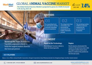 Animal Vaccine Market Breakdown By Size, Share, Growth, Trends, and Industry 2028