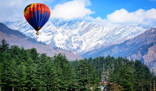 My Unforgettable Hot Air Balloon Ride in Manali