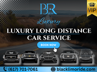 Book Luxury Long Distance Car Service with Black Limo Ride