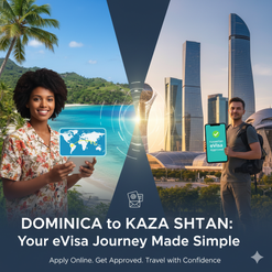 Apply Kazakhstan e-Visa from Dominica