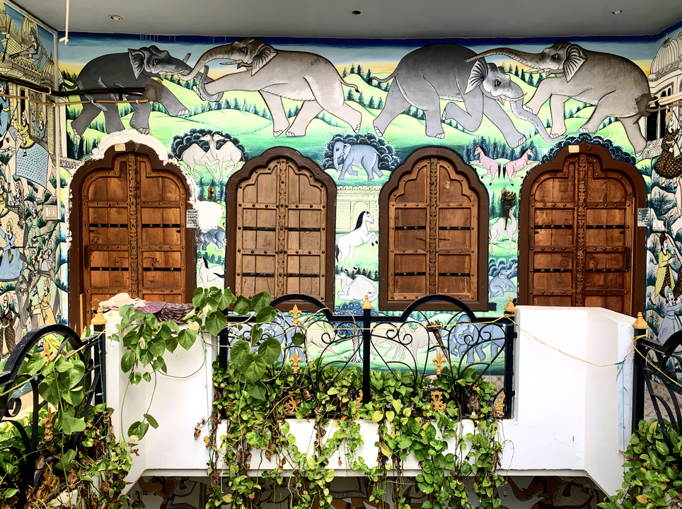 Stamps by Eight Continents, Pushkar - Exterior